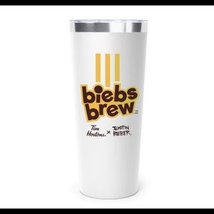 BNWT Tim x Justin Bieber Tim Bieber Tumbler with Straw